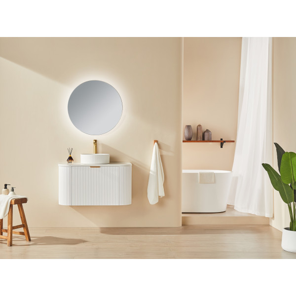 Avalon Wall Hung Waterproof Curve vanity 750mm-CA750W-MW