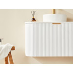 Avalon Wall Hung Waterproof Curve vanity 750mm-CA750W-MW