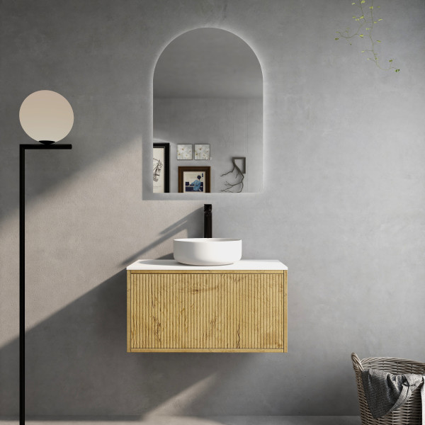 Bellevue Narrow Color Vanity K73W-PO