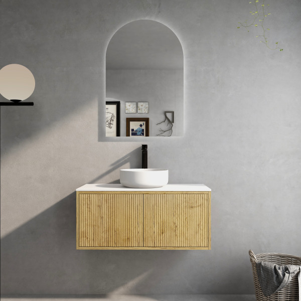 Bellevue Narrow Color Vanity K93LW-PO