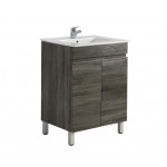 Slim vanity -dark grey or white oak cabinet 590*350 / B63L-DG