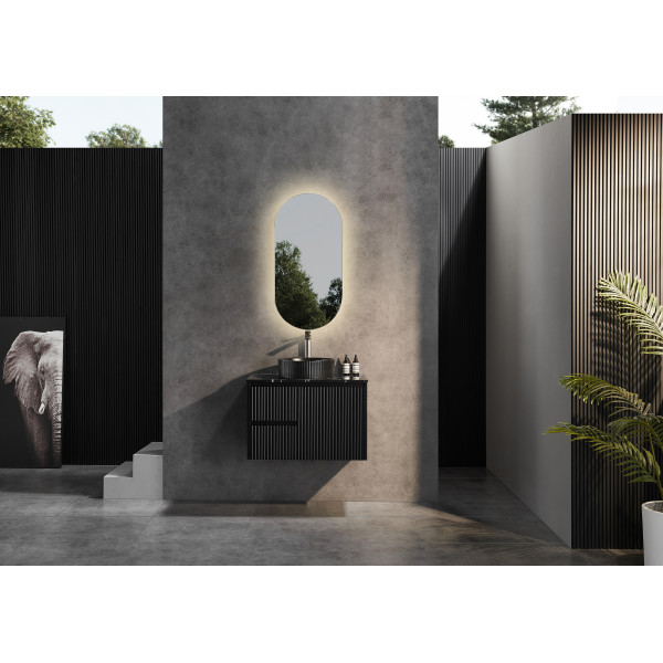 Brindabella waterproof wall hung vanity CB74LW-MB