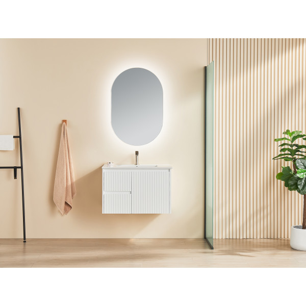 Brindabella waterproof wall hung vanity CB74LW-MW