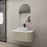 Bronte KC95W-CO Curved Colour Vanity