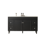 Harrington Shaker Door Matte White or Black Free Standing Vanity CH154L
