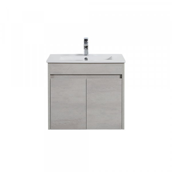Nova Wall Hung Plywood cabinet- Concrete Grey 600mm Nova Wall Hung Plywood cabinet- Concrete Grey 600mm