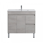 Nova Plywood cabinet- Concrete Grey 900mm