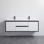 1200mm wall hung cabinet - single or double PE1200WH