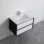 PE wall hung cabinet - matte white 750*460*520