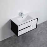 PE wall hung cabinet - matte white 900*460*520