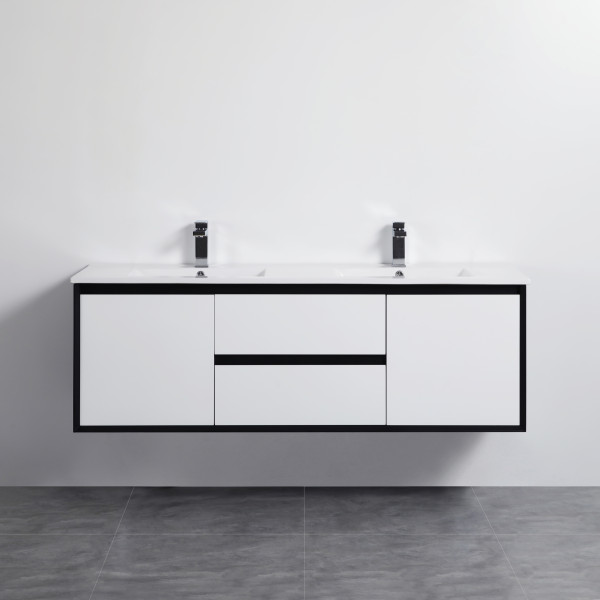 Petra Wall Hung Waterproof Vanity 1500*460mm PE1500WH