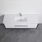 Petra Wall Hung Waterproof Vanity 1500*460mm PE1500WH