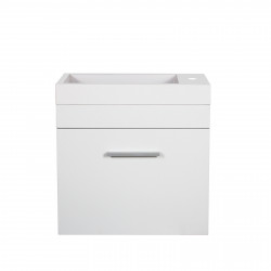 Mini cabinet - wall hung matte white vanity 500*250mm Q5025MW