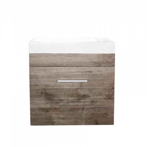 Mini cabinet - wall hung white oak vanity 500*250mm Q5025WO