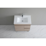 Stella Oak PVC Vanity 750*460*860/ waterproof cabinet