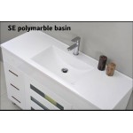 BOSTON MATTE WHITE VANITY 750X460X550
