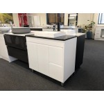 Matte white vanity 900mm/ Waterproof