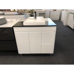 Matte white vanity 900mm/ Waterproof