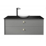 BOSTON MATTE GREY VANITY 1200X460X550