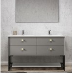 BOSTON LIGHT GREY VANITY 1500X460X550