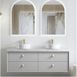 BOSTON LIGHT GREY VANITY 1500X460X550