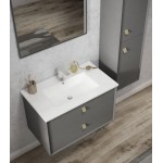 BOSTON MATTE LIGHT GREY VANITY 900X460X550