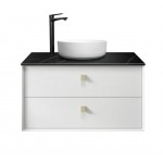 BOSTON MATTE WHITE VANITY 750X460X550