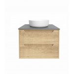 BYRON NATURAL OAK VANITY 600X460X550