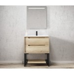 BYRON NATURAL OAK VANITY 600X460X550