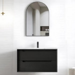 BYRON BLACK OAK VANITY 900X460X550