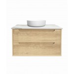 BYRON NATURAL OAK VANITY 900X460X550