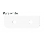 Bondi Matte White 1800*460 Curve vanity- wall mounted cabinet