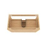 Byron Fluted 750mm Woodland Oak Wall Hung Vanity