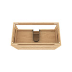 Byron Fluted 900mm Woodland Oak Wall Hung Vanity