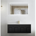 HAMPTON MATTE BLACK VANITY 1200mm