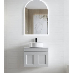 HAMPTON MATT GREY VANITY 600X455X445mm