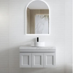 HAMPTON MATTE GREY VANITY 900mm