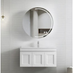 HAMPTON MATTE WHITE VANITY 900mm
