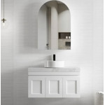 HAMPTON MATTE WHITE VANITY 900mm