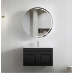 HAMPTON MATT BLACK VANITY 750mm