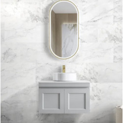 HAMPTON MATTE GREY VANITY 750mm