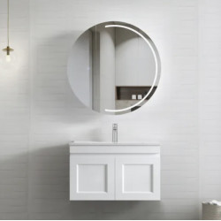 HAMPTON MATTE WHITE VANITY 750mm