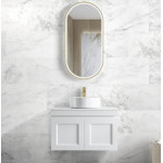 HAMPTON MATTE WHITE VANITY 750mm