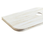 Havana 1500mm Woodland Oak Fluted Wall Hung Fluted Curve Vanity HAW1500L