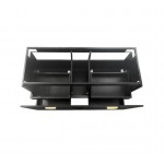 MARLO MATTE BLACK VANITY 1200X460X550
