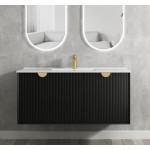 MARLO MATTE BLACK VANITY 1200X460X550
