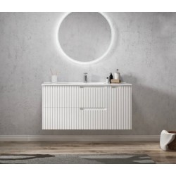 NOOSA MATTE WHITE VANITY 1200X460X550