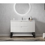 NOOSA MATTE WHITE VANITY 1200X460X550