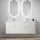 NOOSA MATTE WHITE VANITY 1500X460X550