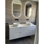 NOOSA MATTE WHITE VANITY 1500X460X550